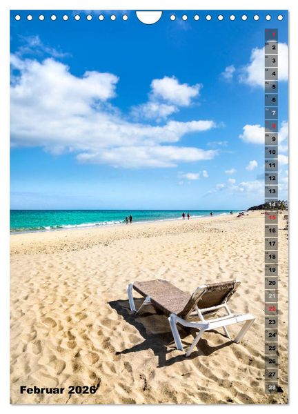 Produktbild: FUERTEVENTURA S&uuml;dsee-Flair (Wandkalender 2026 DIN A4 hoch), CALVENDO Monatskalender