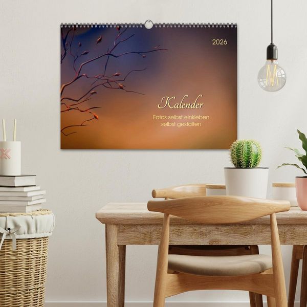 Produktbild: Kalender, Fotos selbst einkleben, selbst gestalten (Wandkalender 2026 DIN A3 quer), CALVENDO Monatskalender