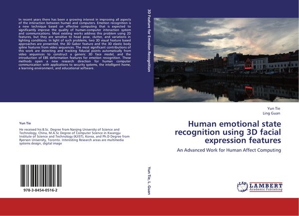 Produktbild: Human emotional state recognition using 3D facial expression features