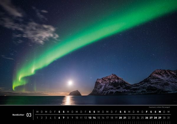 Produktbild: Nordlichter Premiumkalender 2027