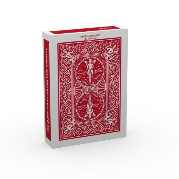 Produktbild: Bicycle Rider Back in Rot oder Blau (807 Classic Tuck, (Designer Spielkarten, Poker, Skat...)