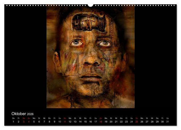 Produktbild: Moderner Surrealismus (hochwertiger Premium Wandkalender 2026 DIN A2 quer), Kunstdruck in Hochglanz