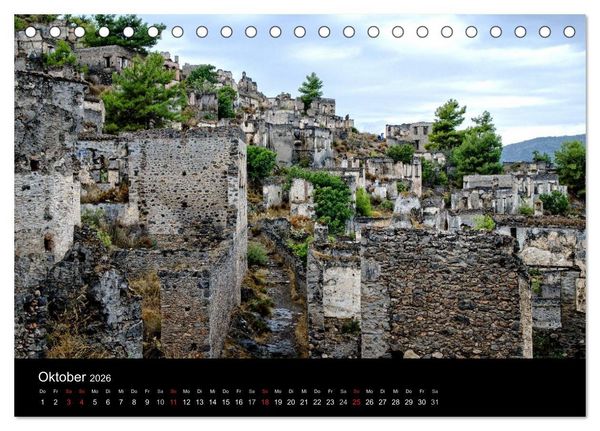 Produktbild: T&uuml;rkische Riviera - Entlang der lykischen K&uuml;ste (Tischkalender 2026 DIN A5 quer), CALVENDO Monatskalender