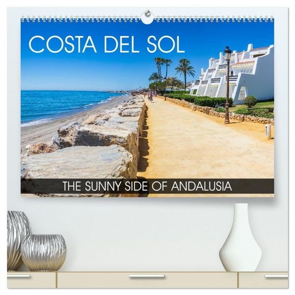 Produktbild: Costa del Sol - the sunny side of Andalusia (High Quality Premium Wall Calendar 2026 DIN A2 landscape),CALVENDO 12 Month Wall Calendar