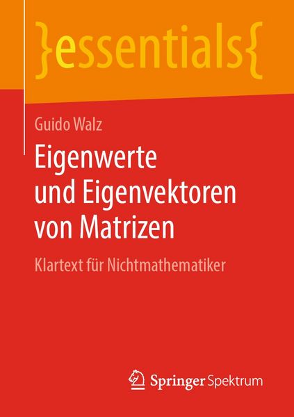 Produktbild: Eigenwerte und Eigenvektoren von Matrizen