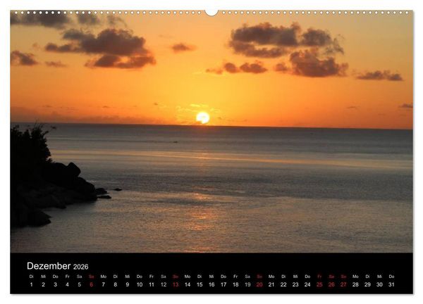 Produktbild: Seychellen (Wandkalender 2026 DIN A2 quer), CALVENDO Monatskalender