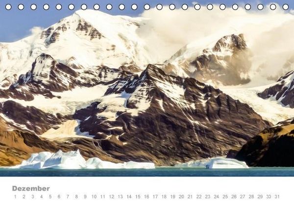 Produktbild: ANTARKTIS (Tischkalender immerw&auml;hrend DIN A5 quer)