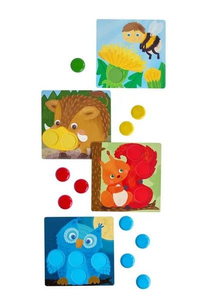 Produktbild: HABA 2013990001 - Zuordnungsspiel Waldtiere, 14-teilig