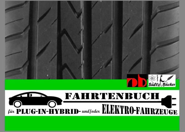 Produktbild: FAHRTENBUCH f&uuml;r Plug-in-Hybrid- und/oder Elektro-Fahrzeuge
