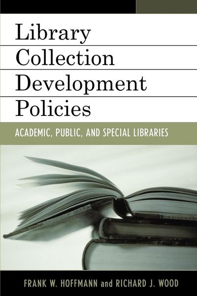 Produktbild: Library Collection Development Policies