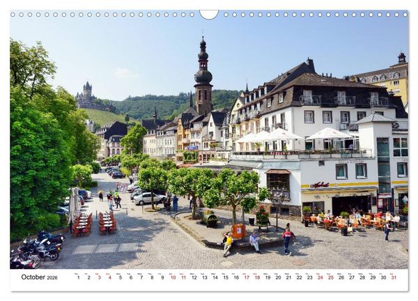 Produktbild: The Moselle valley - Along the Moselle river from Trier to Koblenz (Wall Calendar 2026 DIN A3 landscape), CALVENDO 12 Month Wall Calendar