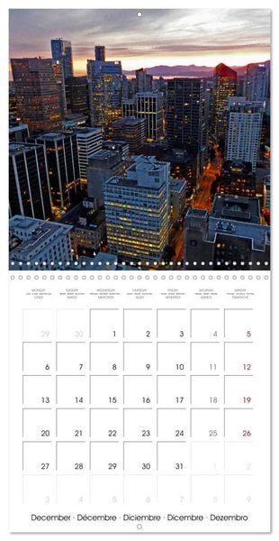 Produktbild: Vancouver Canada (Wall Calendar 2027 12 &times; 12 Inch) CALVENDO 12 Month Wall Calendar