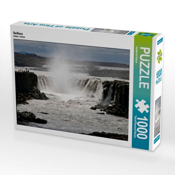 Produktbild: CALVENDO Puzzle Selfoss | 1000 Teile Lege-Gr&ouml;&szlig;e 64x48cm Foto-Puzzle f&uuml;r gl&uuml;ckliche Stunden
