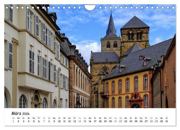 Produktbild: Eine Perle an der Mosel - Trier (Wandkalender 2026 DIN A4 quer), CALVENDO Monatskalender