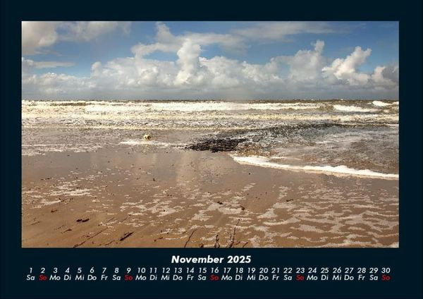 Produktbild: Nordsee 2025 Fotokalender DIN A4