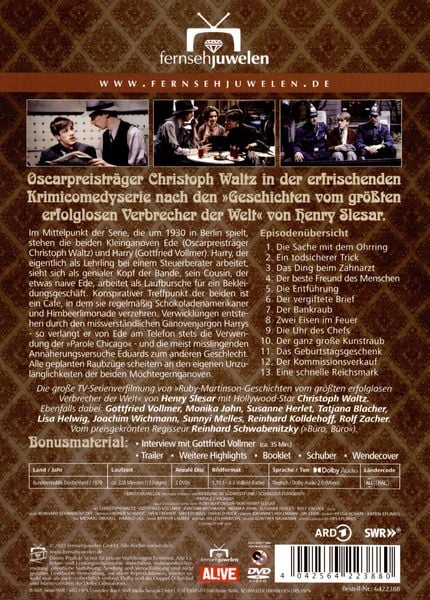 Produktbild: Parole Chicago - Die komplette 13-teilige Serie (Fernsehjuwelen) [2 DVDs]