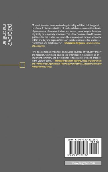 Produktbild: Exploring Virtuality Within and Beyond Organizations