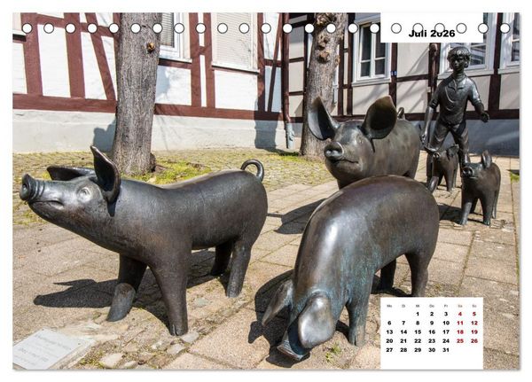 Produktbild: Vorsfelde (Tischkalender 2026 DIN A5 quer), CALVENDO Monatskalender