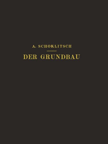 Produktbild: Der Grundbau