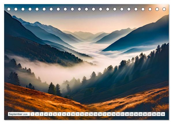 Produktbild: Wetter- und Naturph&auml;nomene (Tischkalender 2026 DIN A5 quer), CALVENDO Monatskalender