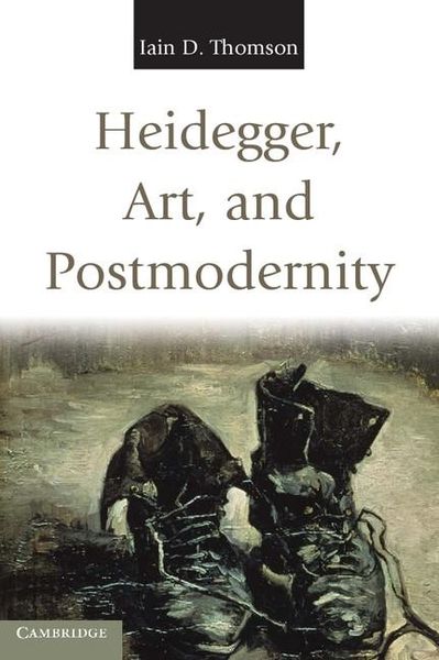Produktbild: Heidegger, Art, and Postmodernity
