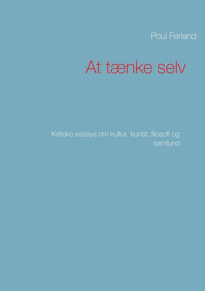 Produktbild: At t&aelig;nke selv