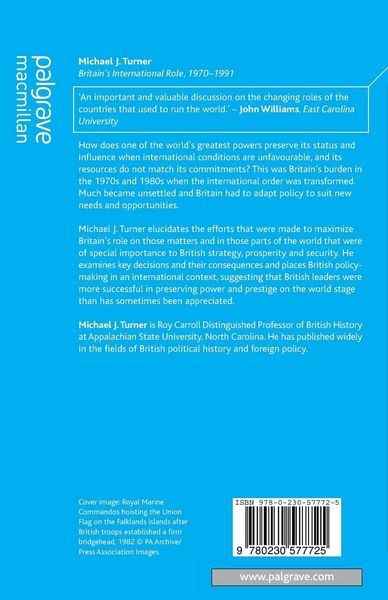 Produktbild: Britain's International Role, 1970-1991