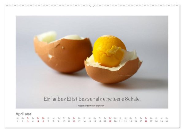 Produktbild: FunnyFood (hochwertiger Premium Wandkalender 2026 DIN A2 quer), Kunstdruck in Hochglanz