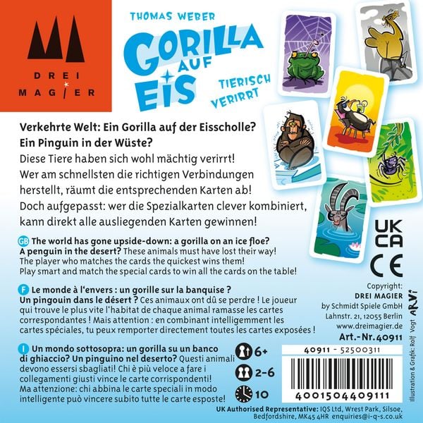 Produktbild: Gorilla auf Eis (Kinderspiel)
