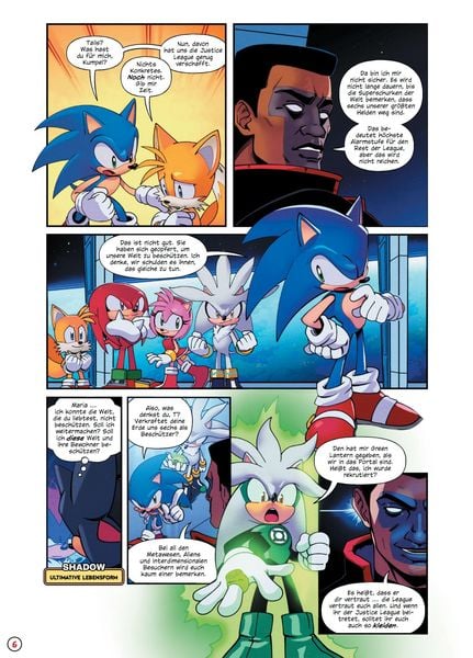 Produktbild: DC x Sonic The Hedgehog