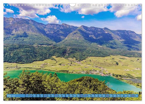 Produktbild: Rund um den Kalterer See (Wandkalender 2027 DIN A3 quer), CALVENDO Monatskalender