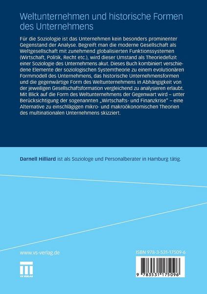 Produktbild: Weltunternehmen und historische Formen des Unternehmens