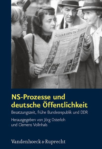 Produktbild: NS-Prozesse und deutsche &Ouml;ffentlichkeit