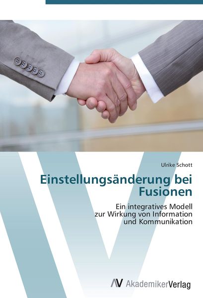 Produktbild: Einstellungs&auml;nderung bei Fusionen