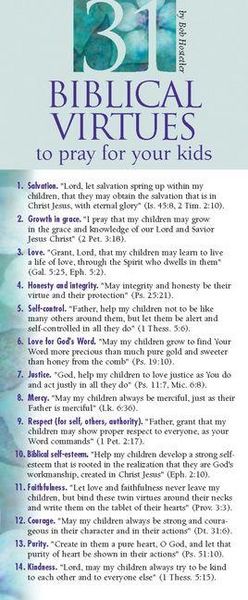 Produktbild: 31 Biblical Virtues to Pray for Your Kids 50-Pack