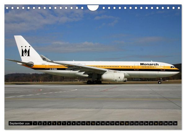 Produktbild: Airbus Airliners (Wandkalender 2026 DIN A4 quer), CALVENDO Monatskalender