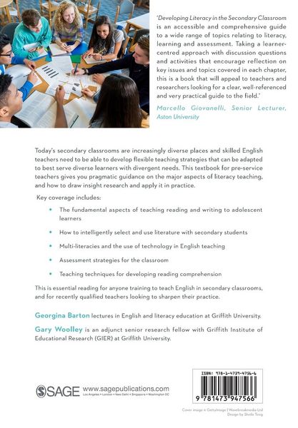 Produktbild: Developing Literacy in the Secondary Classroom