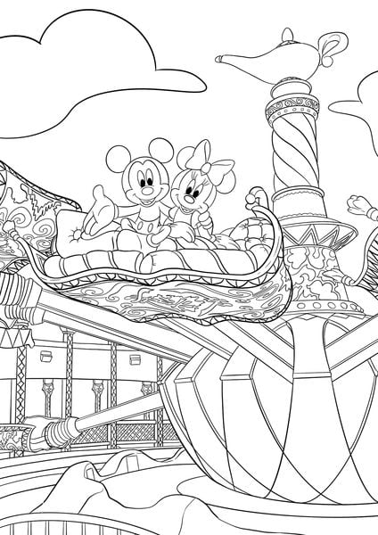 Produktbild: Disney: Disneyland Paris Malblock