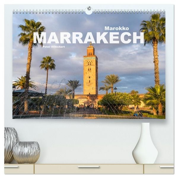 Produktbild: Marokko - Marrakesch (hochwertiger Premium Wandkalender 2026 DIN A2 quer), Kunstdruck in Hochglanz