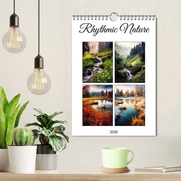 Produktbild: Rhythmic Nature (Wall Calendar 2026 DIN A4 portrait), CALVENDO 12 Month Wall Calendar