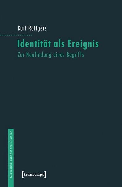 Produktbild: Identit&auml;t als Ereignis