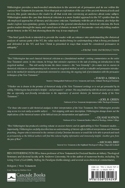 Produktbild: New Testament Rhetoric