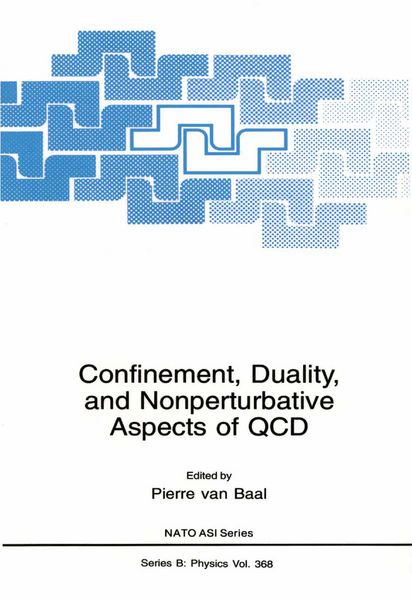 Produktbild: Confinement, Duality, and Nonperturbative Aspects of QCD