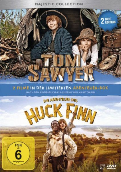 Produktbild: Tom Sawyer/Die Abenteuer des Huck Finn [2 DVDs]