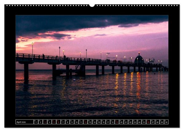 Produktbild: Usedom - Tr&auml;ume einer Insel (hochwertiger Premium Wandkalender 2026 DIN A2 quer), Kunstdruck in Hochglanz
