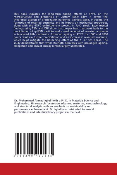 Produktbild: Impact of 475&deg;C Long-Term Ageing on CUSTOM 465&reg; Alloy's Microstructure