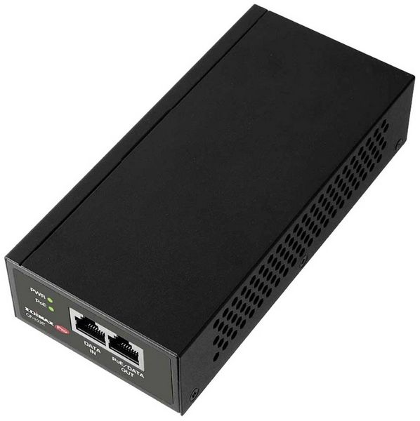 Produktbild: EDIMAX GP-103IT PoE Injektor 1000 MBit/s IEEE802.3af (15.4 W), IEEE802.3at (30 W), IEEE 802.3bt