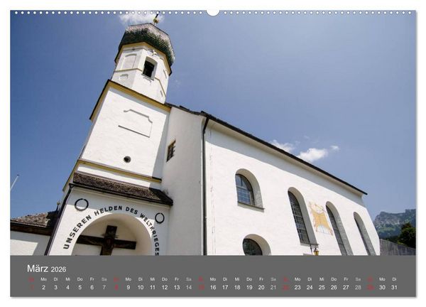 Produktbild: Tannheimer Tal (Wandkalender 2026 DIN A2 quer), CALVENDO Monatskalender