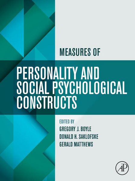 Produktbild: Measures of Personality and Social Psychological Constructs