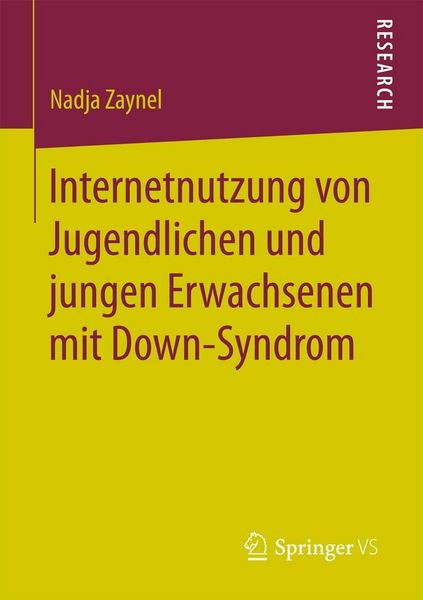 Produktbild: Internetnutzung von Jugendlichen und jungen Erwachsenen mit Down-Syndrom
